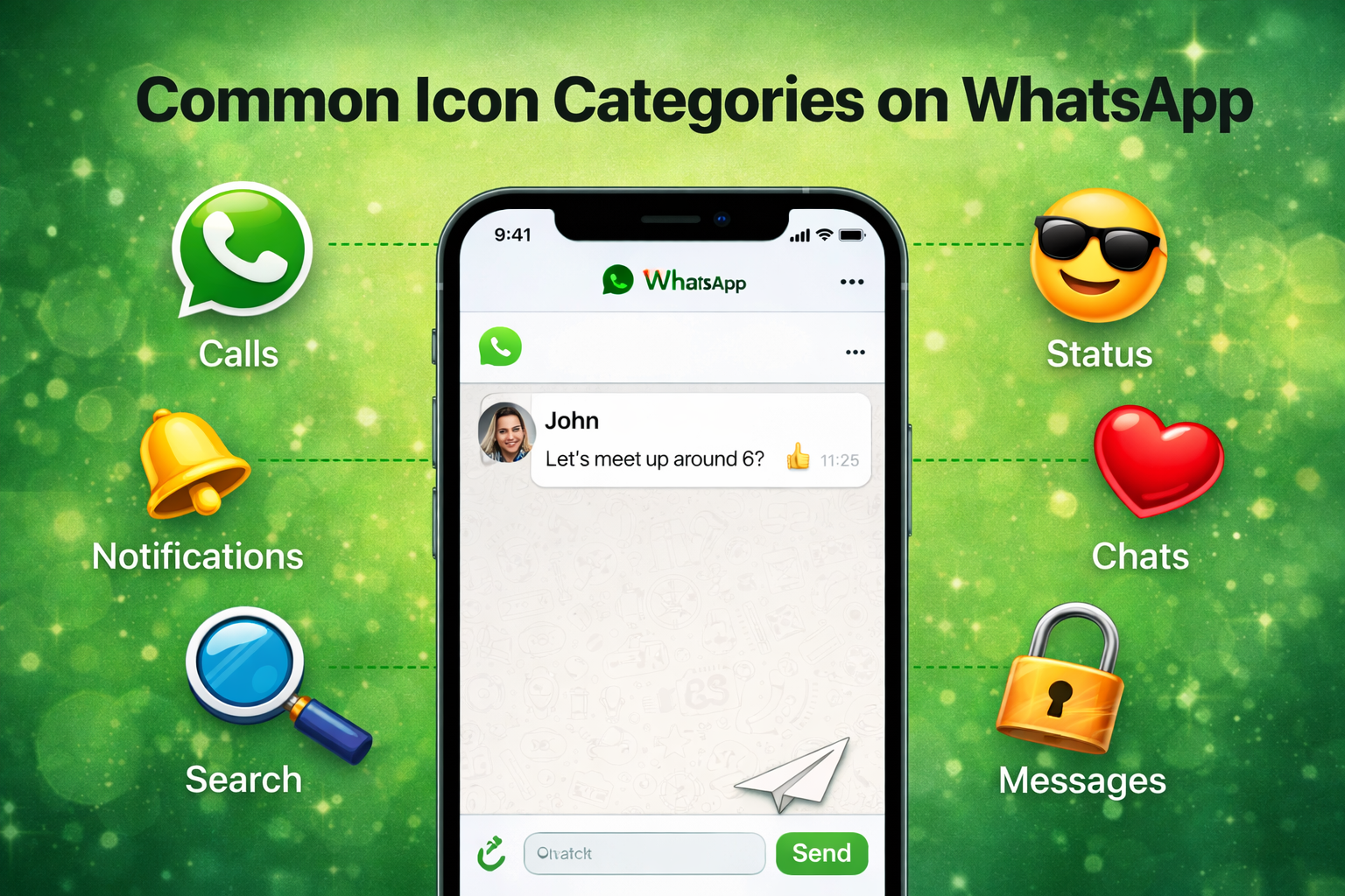 Understand WhatsApp icons and symbols to chat
