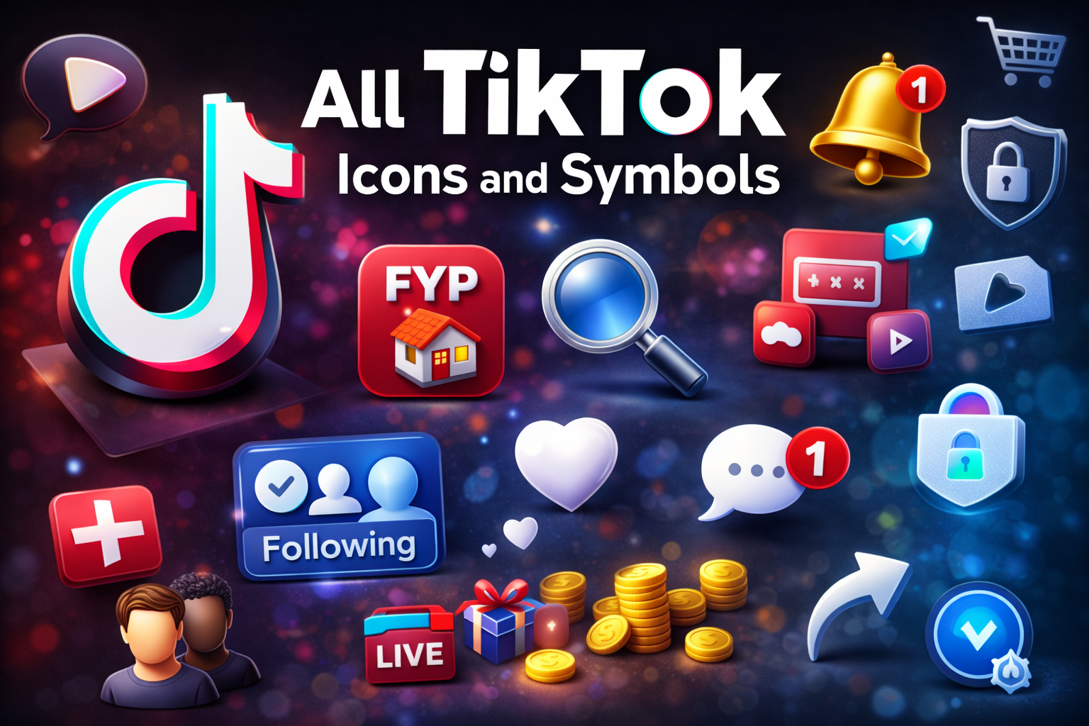 All TikTok Icons and Symbols Explained