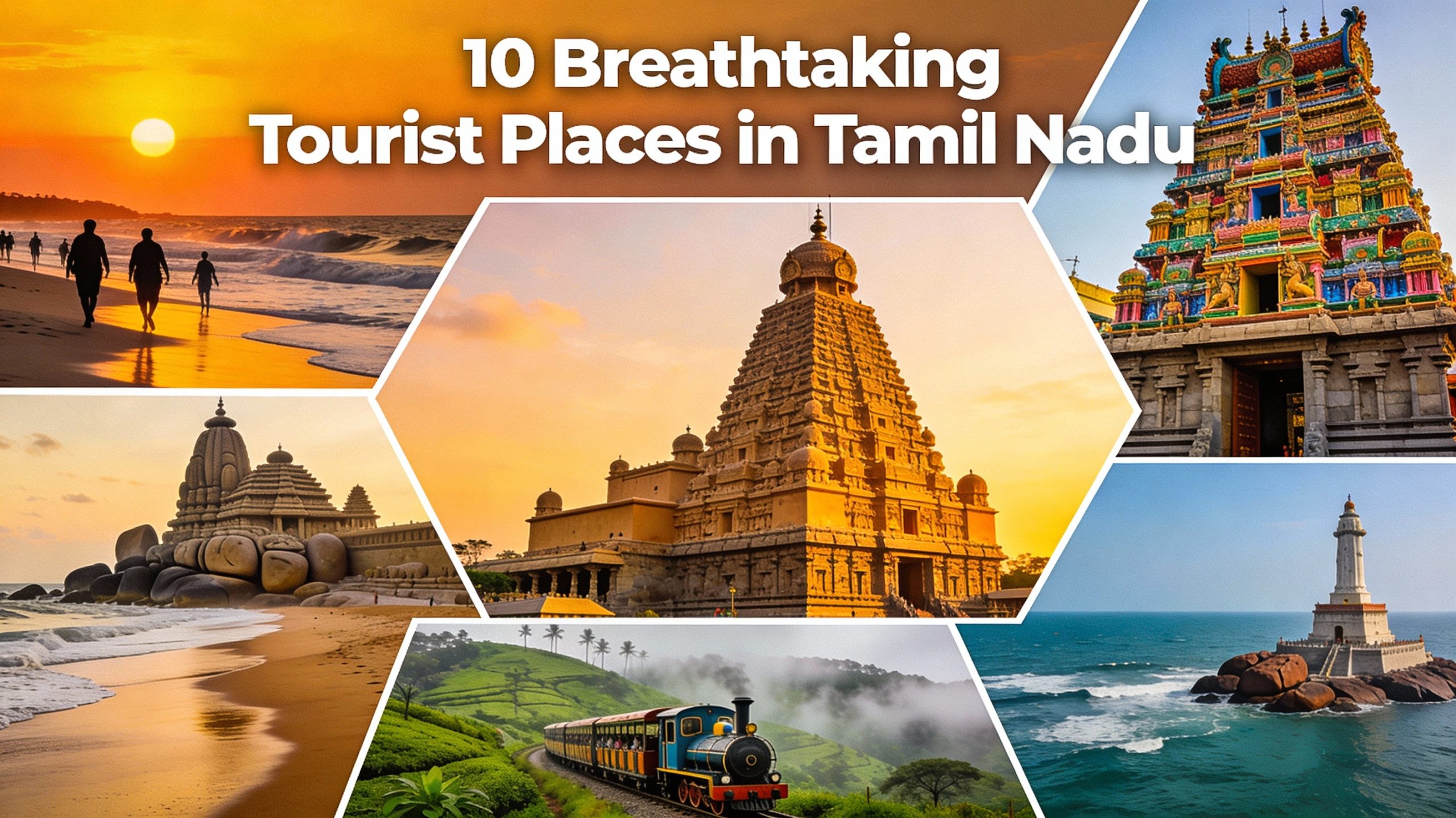 Top Tourist Places in Tamil Nadu