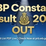 WBP Constable Result 2025