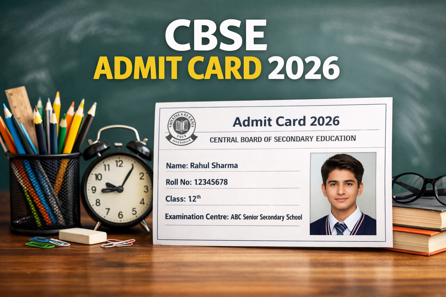 CBSE Admit Card 2026 – 10th, 12th PDF Download Link Active at cbse.gov.in, Soon