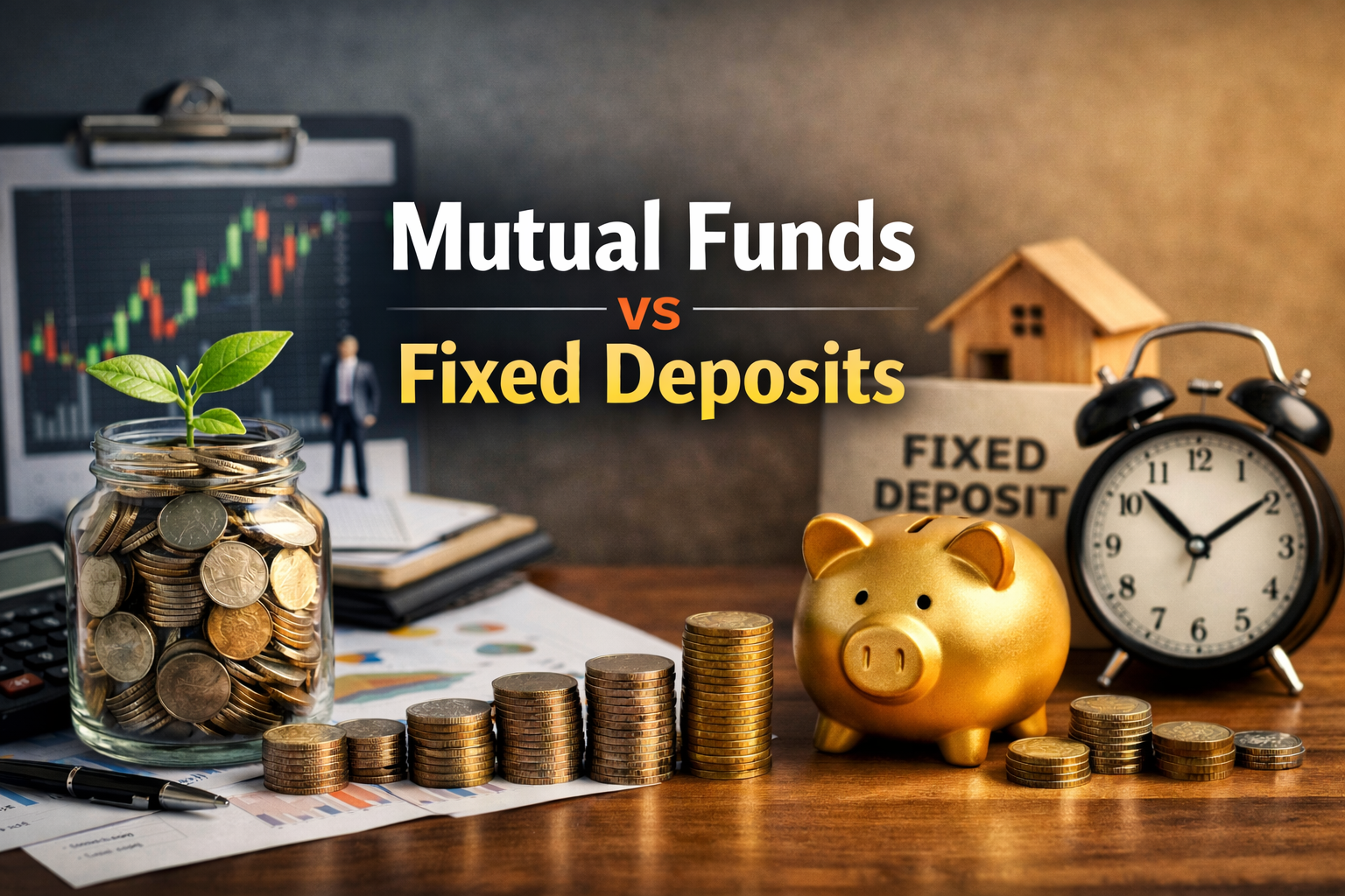 Mutual Funds vs Fixed Deposits in India: Which Option Should Beginners Choose?