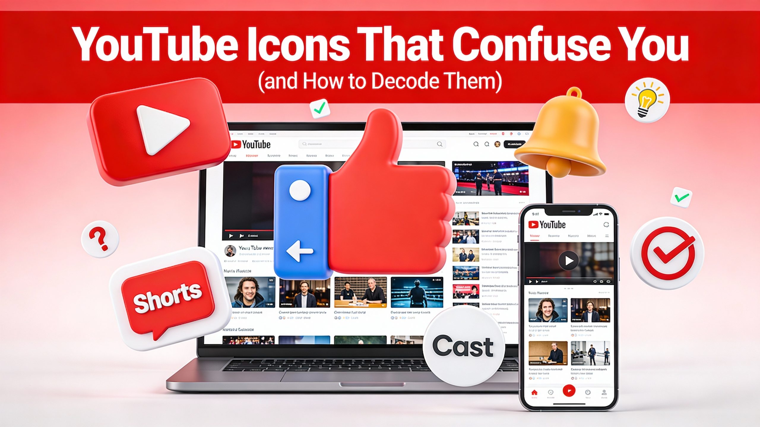 YouTube Icons That Confuse You (and How to Decode Them)