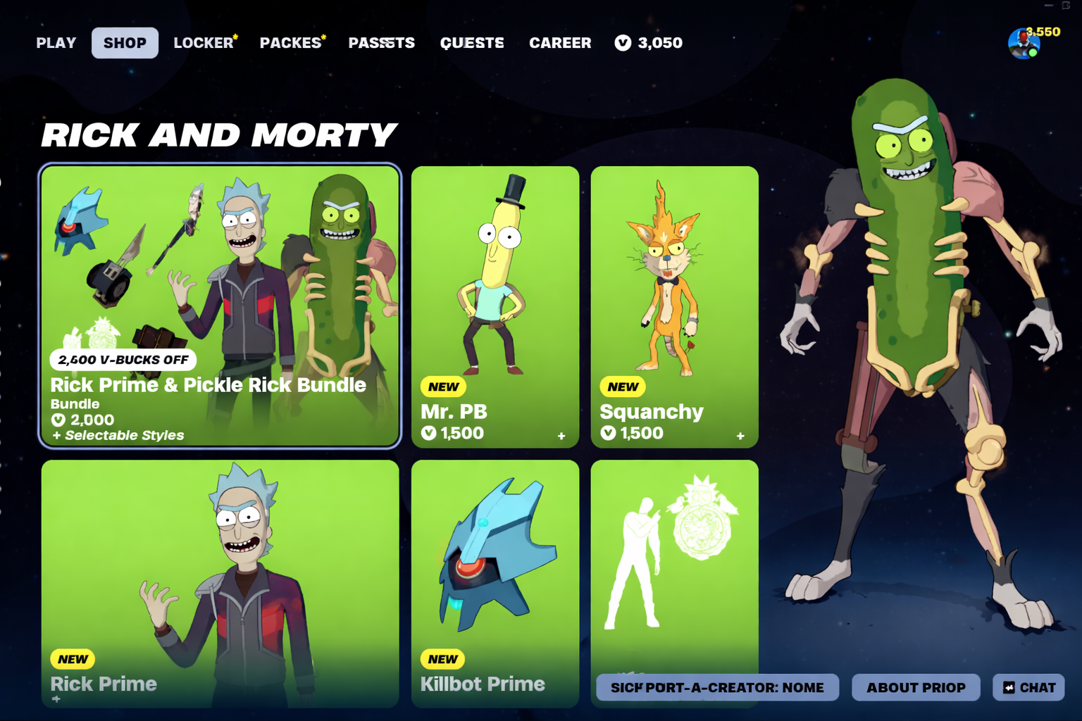 Fortnite 2026: How to Obtain Rick and Morty Skins