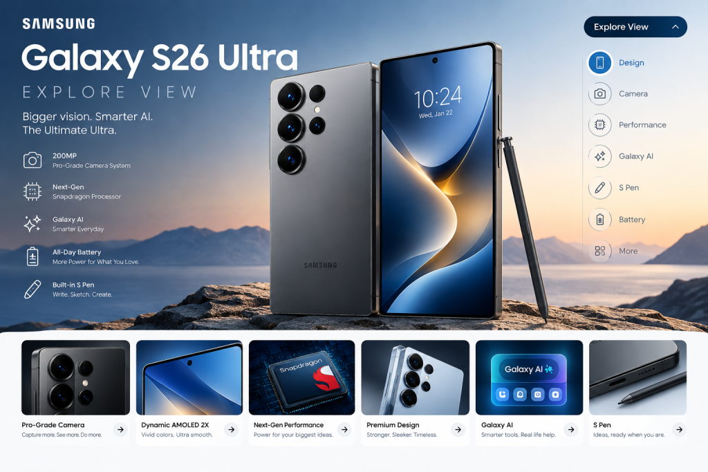 The specs, briefly (check Samsung's site for your region)